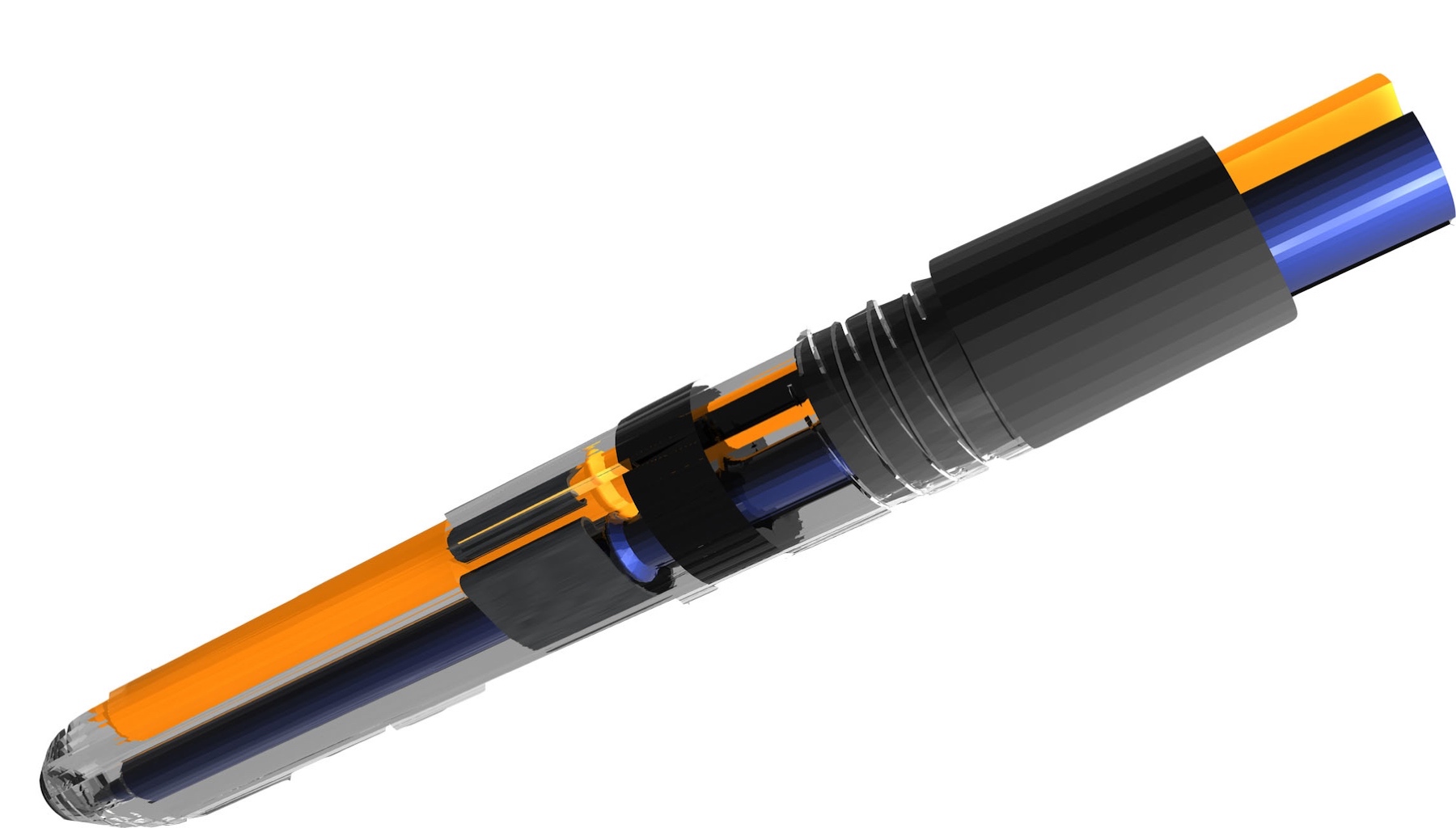 innovative three coloured pen
