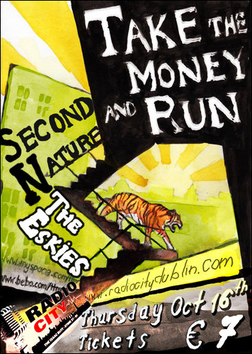 picture of Take The Money and Run concert poster